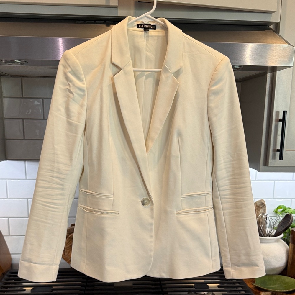 Express Cream Women's Blazer